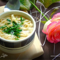Тирольский суп с блинами (Frittatensuppe)