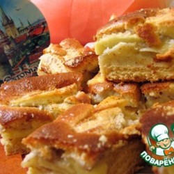 яблочное пироженое