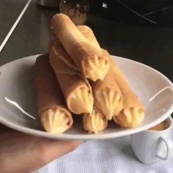 Вафельные трубочки 