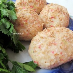 куриные котлеты с крабовыми палочками