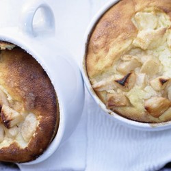 Apfel-Quarkauflauf mit Zimt