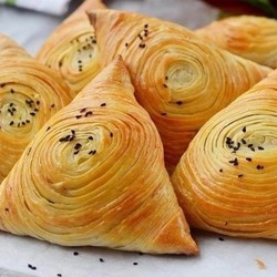 Самса узбекская слоеная