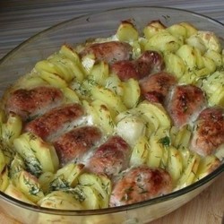 Котлеты с картошкой в духовке
