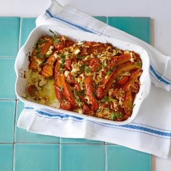 Überbackener Kürbis