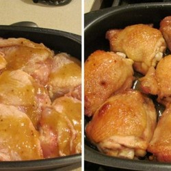 Курица в медовом соусе