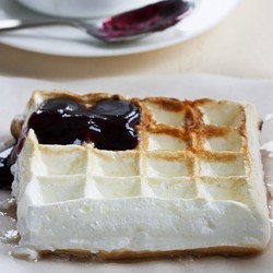 Baiser-Waffeln