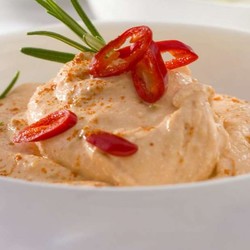 Paprikasoße zum Dippen