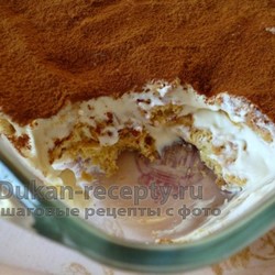  Тирамису по Дюкану с диетическим маскарпоне