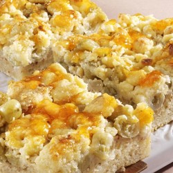 Stachelbeerkuchen mit Streuseln