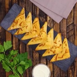 Конвертики с курицей 