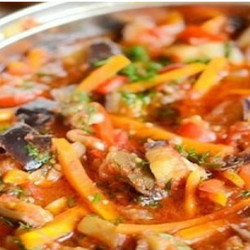 Соте из баклажанов