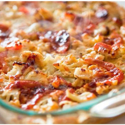 Запеканка из рыбы и цветной капусты