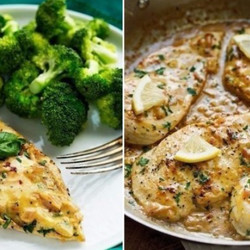 Курица в сливочно-лимонном соусе