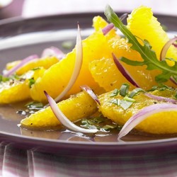 Orangen-Zwiebel-Salat