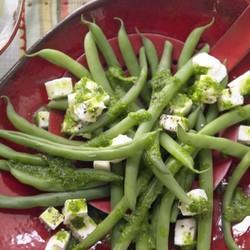 Bohnen-Mozzarella-Salat
