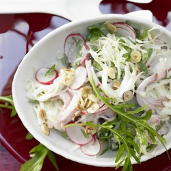 Bunter Weißkohlsalat mit Kassler