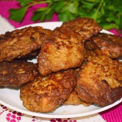 Котлеты из печени. 