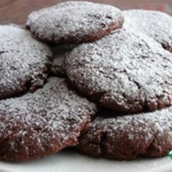 шоколадно-смородиновое печенье