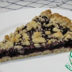 рассыпчатый пирог с ягодами