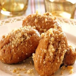 Медовое рождественское печенье Melomakarono