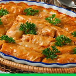 Голубцы в томатно-сметанном соусе