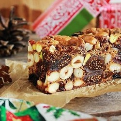 Фруктово-ореховый кекс