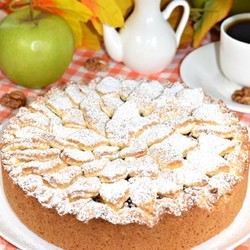 яблочный песочное тесто