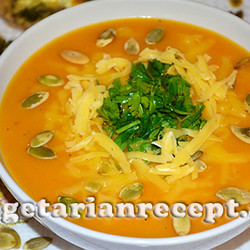 Суп-пюре из тыквы