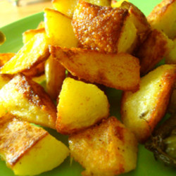 Картофель-карри из духовки