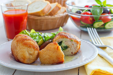 Котлеты по киевски из куриного филе классические