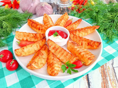 Картошка в аэрогриле