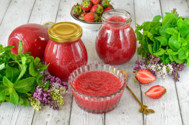 Домашний густой конфитюр из клубники с агар агаром на зиму