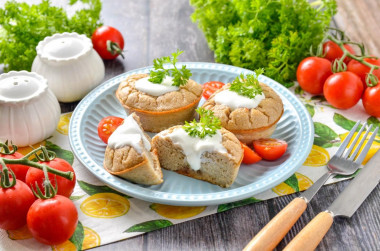 Детское суфле из мясного пюре  для малышей