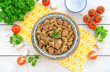 Куырдак по-казахски из баранины