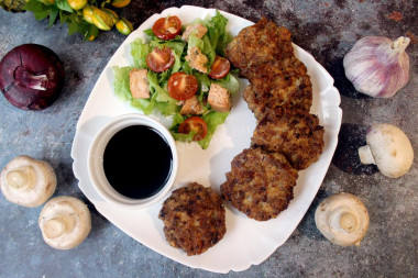 Сочные котлеты из рубленого мяса