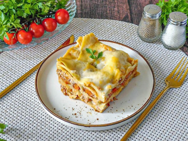 Лазанья в мультиварке с фаршем