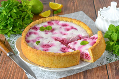 Малиновый пирог