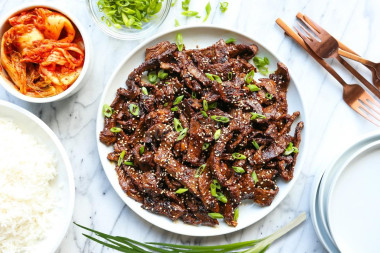 Мясо по-корейски пулькоги