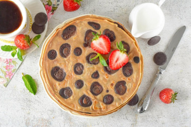 Леопардовые блины