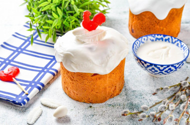 Помадка для куличей из сахарной пудры