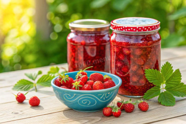 Варенье из лесной клубники на зиму