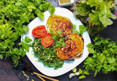 Капуста в аэрогриле