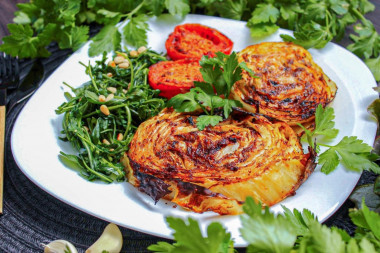 Капуста в аэрогриле