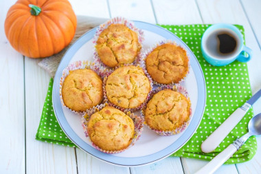 Тыквенные кексы