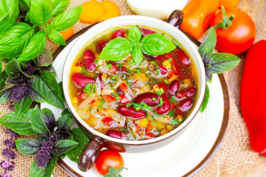 Суп без картошки и мяса