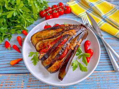 Запеченные баклажаны в аэрогриле