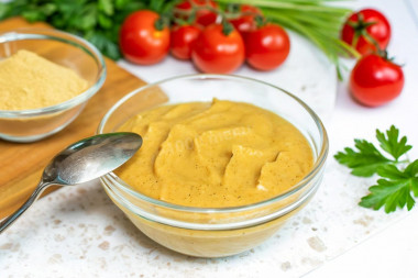 Домашняя горчица из горчичного порошка