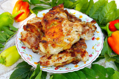 Куриные окорочка на мангале