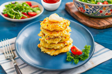 Драники картофельные на сковороде