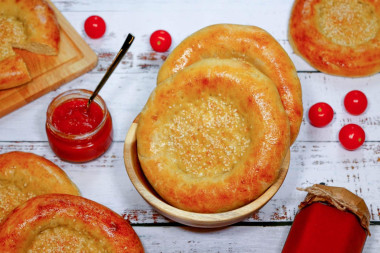 Тандырные лепешки в духовке